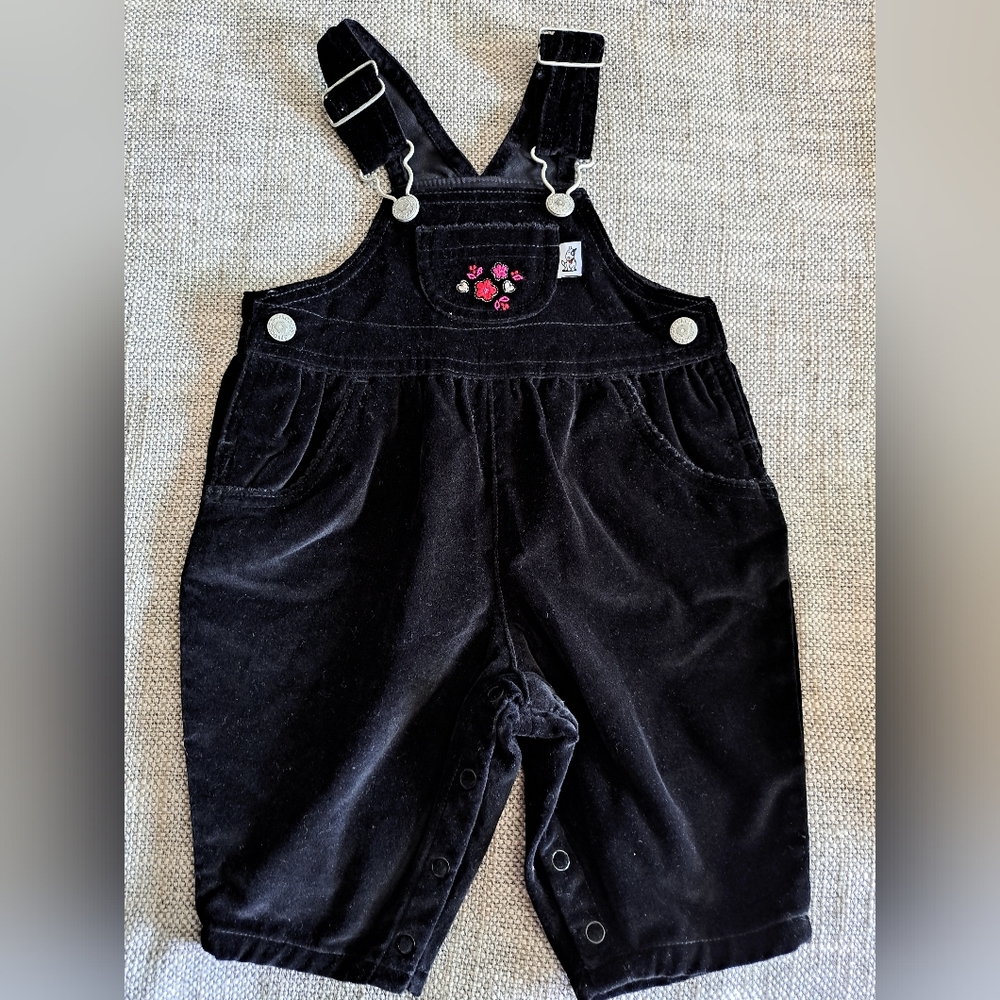 VTG Sprockets girls' jumper in black, size 3/6 M.